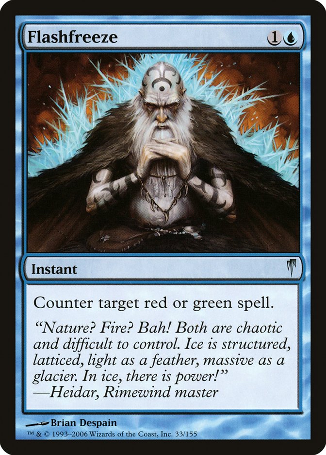 Flashfreeze [Coldsnap] | Card Citadel