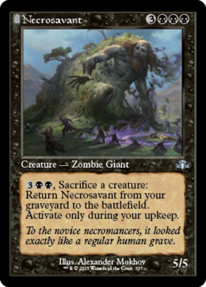 Necrosavant (Retro) [Dominaria Remastered] | Card Citadel