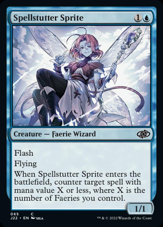 Spellstutter Sprite [Jumpstart 2022] | Card Citadel