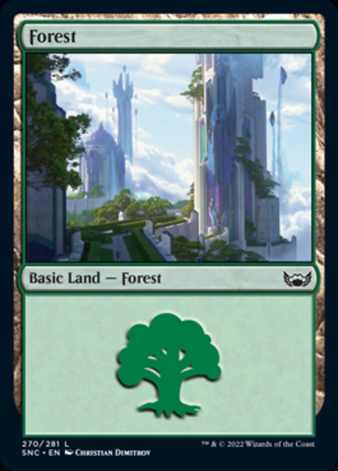 Forest (270) [Streets of New Capenna] | Card Citadel