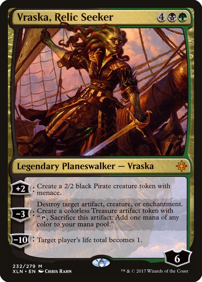 Vraska, Relic Seeker [Ixalan] | Card Citadel