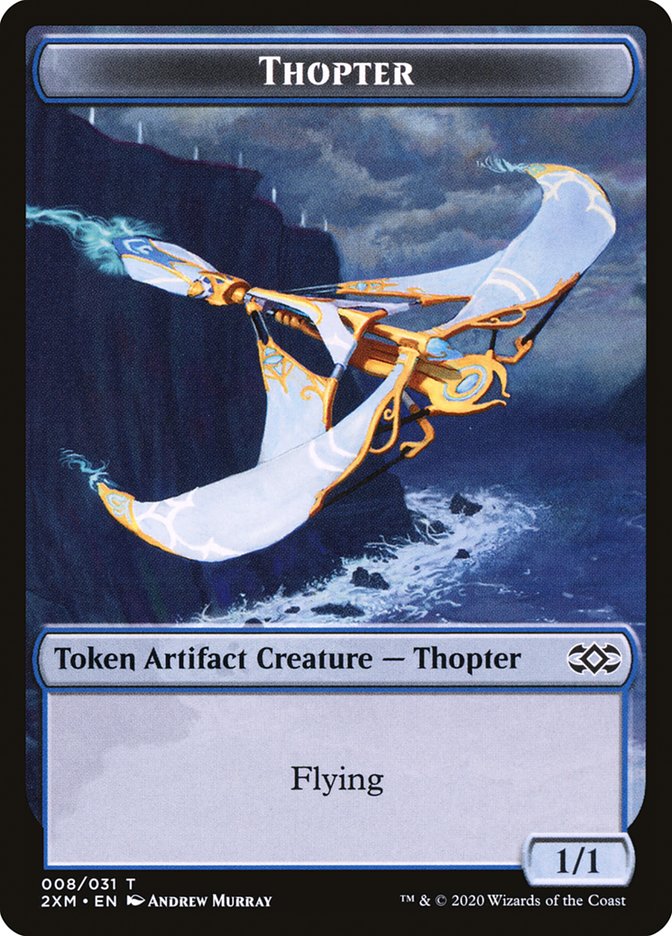 Thopter (008/031) [Double Masters Tokens] | Card Citadel