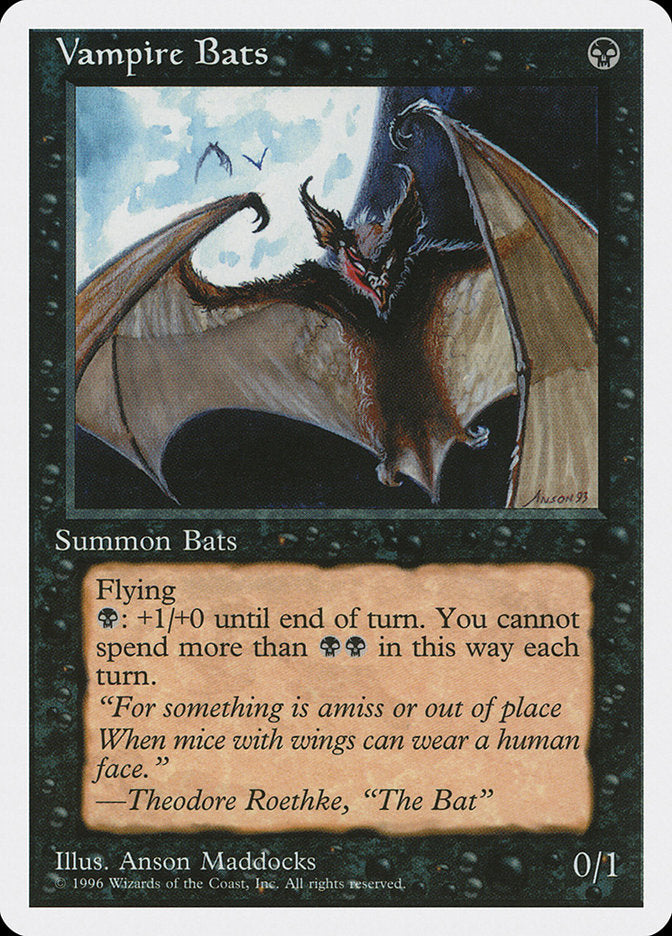 Vampire Bats [Introductory Two-Player Set] | Card Citadel
