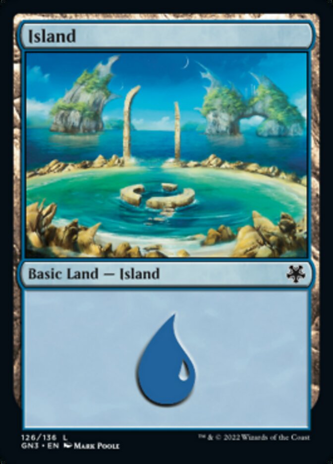 Island (126) [Game Night: Free-for-All] | Card Citadel