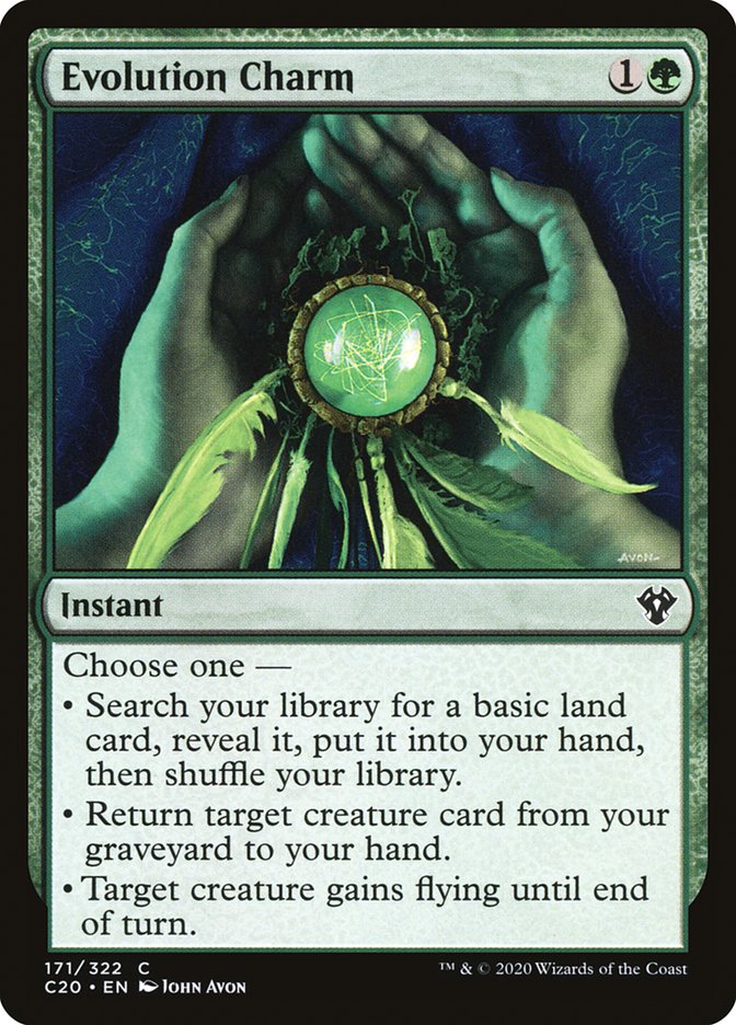 Evolution Charm [Commander 2020] | Card Citadel