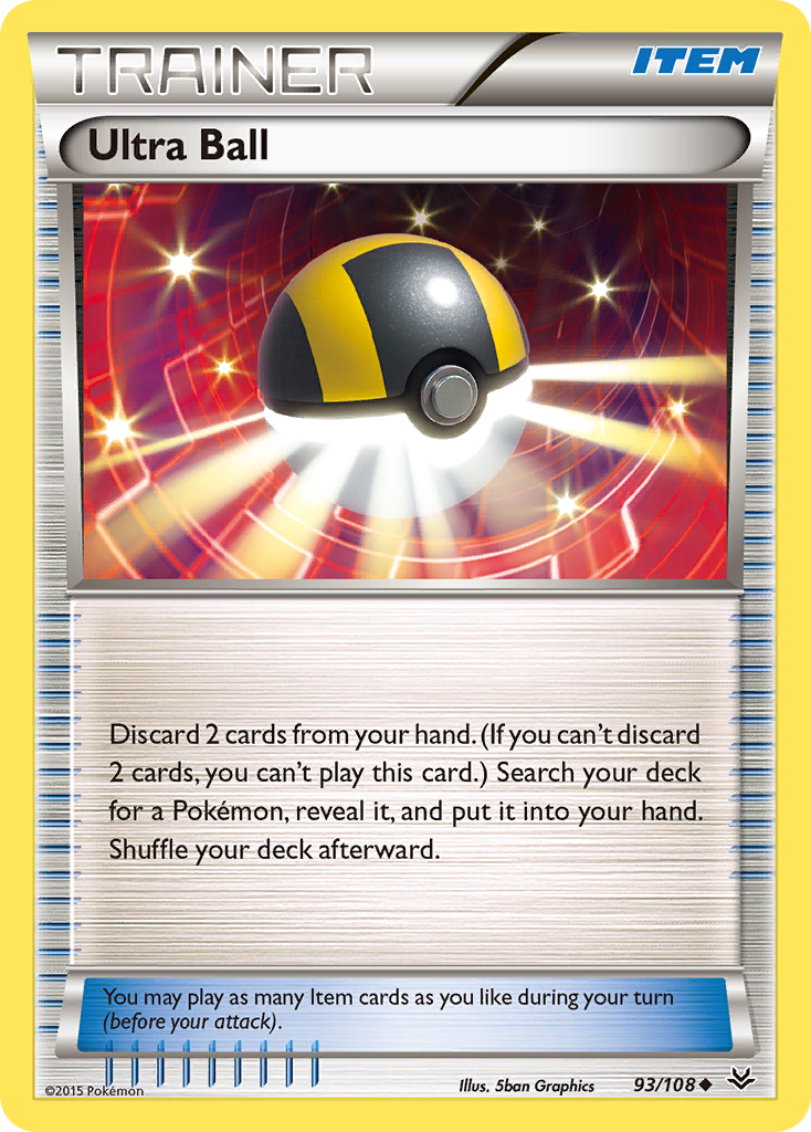 Ultra Ball (93/108) [XY: Roaring Skies] | Card Citadel