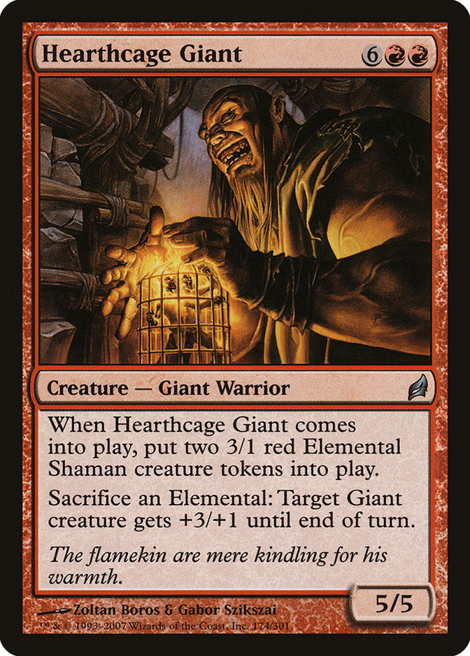 Hearthcage Giant [Lorwyn] | Card Citadel