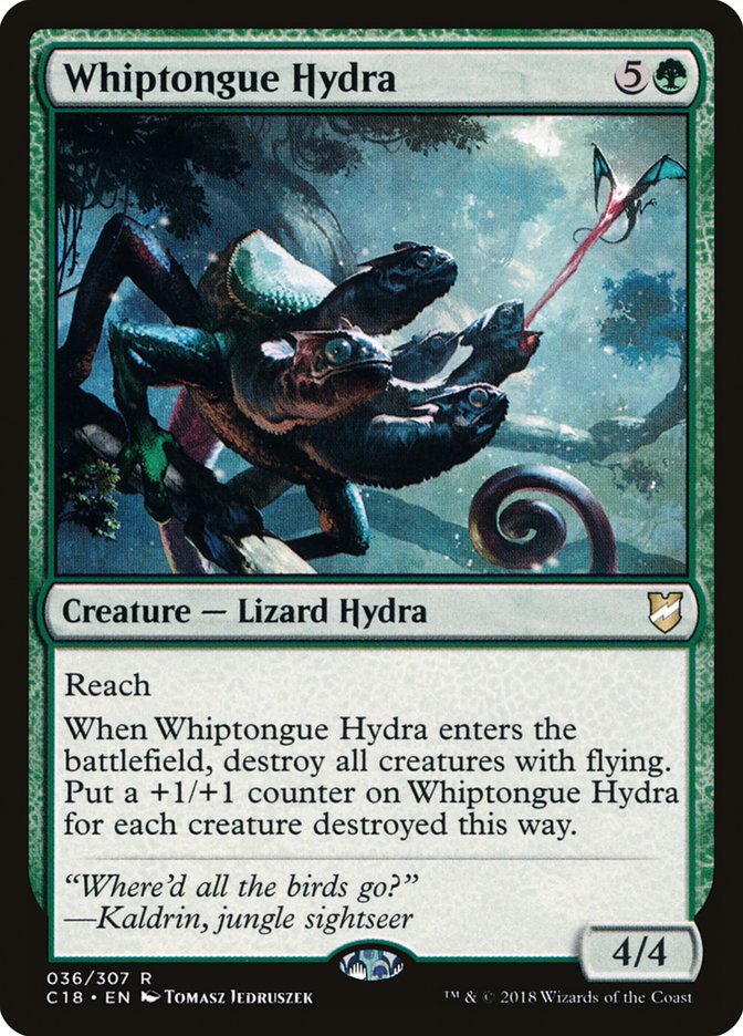 Whiptongue Hydra [Commander 2018] | Card Citadel