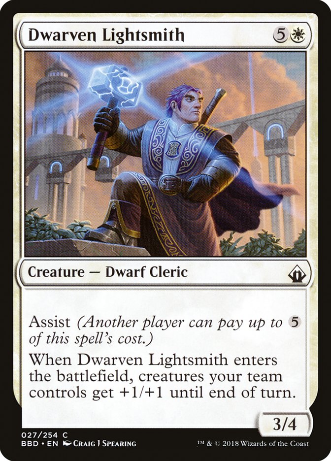 Dwarven Lightsmith [Battlebond] | Card Citadel