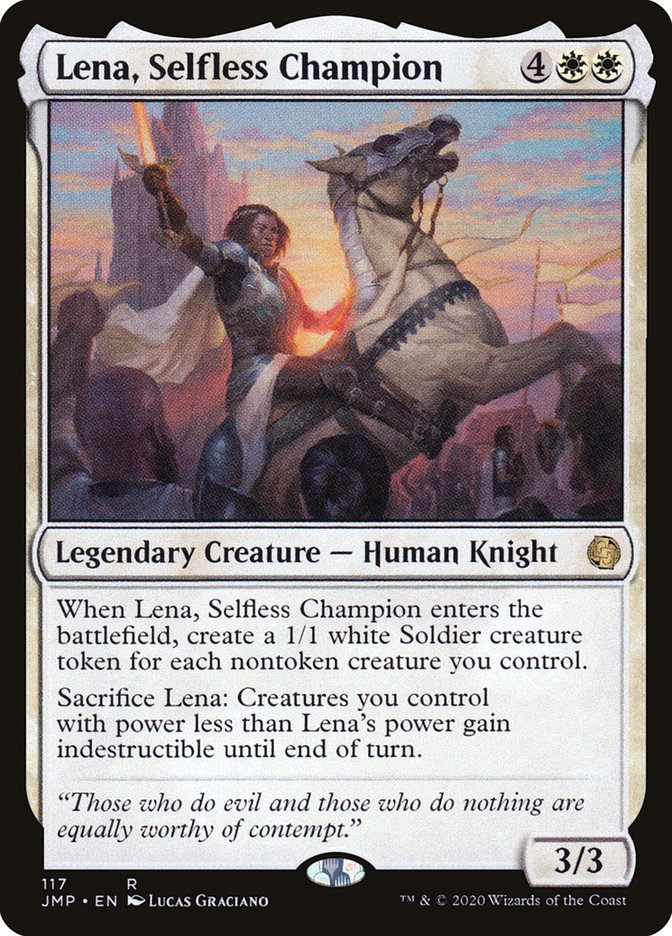 Lena, Selfless Champion [Jumpstart] | Card Citadel