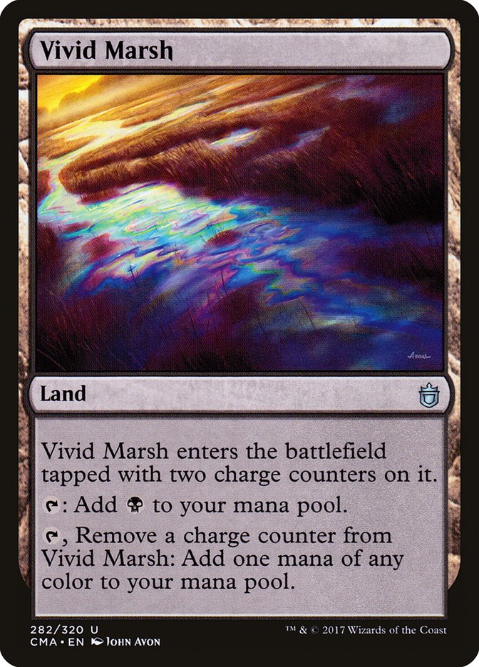 Vivid Marsh [Commander Anthology] | Card Citadel