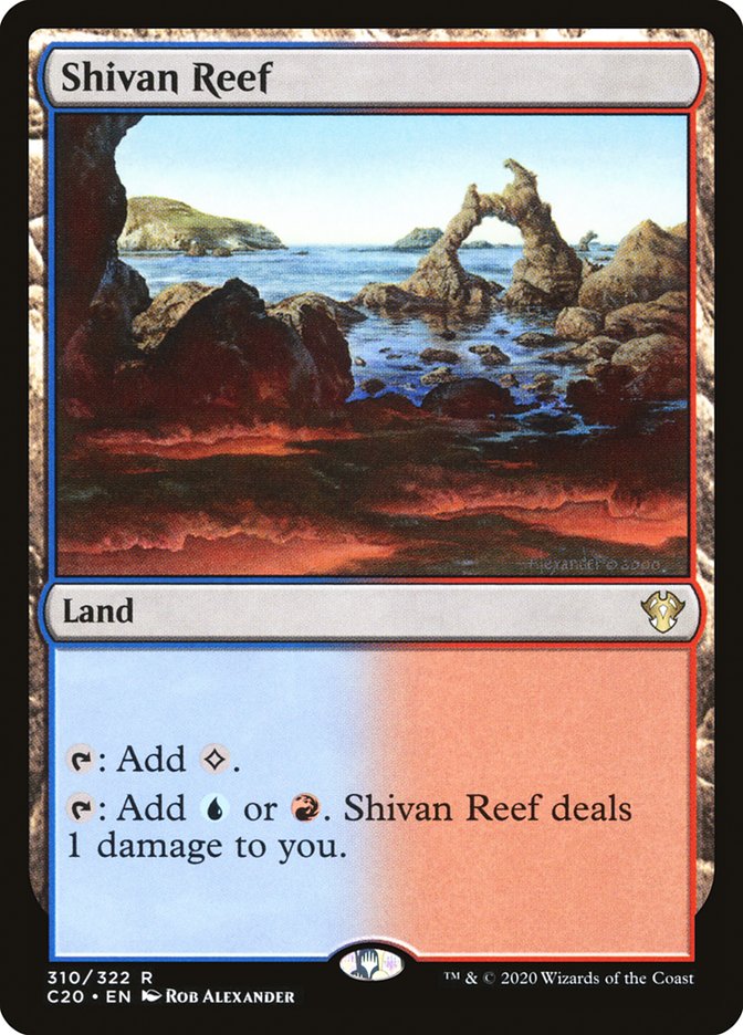 Shivan Reef [Commander 2020] | Card Citadel