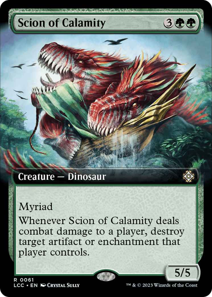 Scion of Calamity (Extended Art) [The Lost Caverns of Ixalan Commander] | Card Citadel