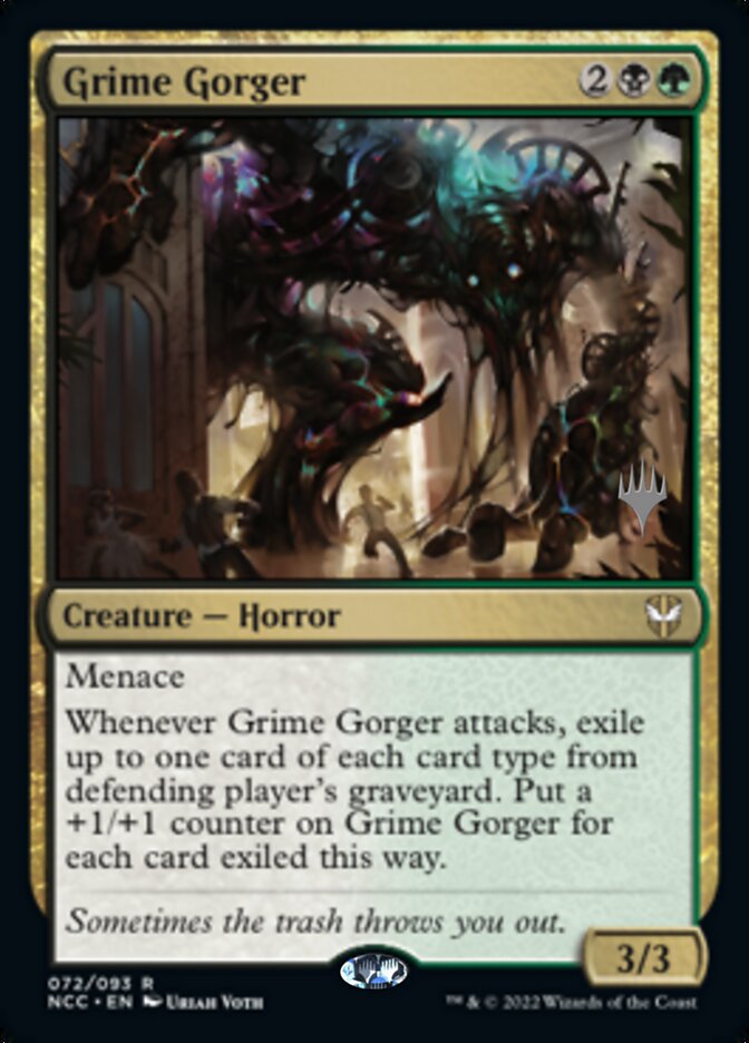 Grime Gorger (Promo Pack) [Streets of New Capenna Commander Promos] | Card Citadel