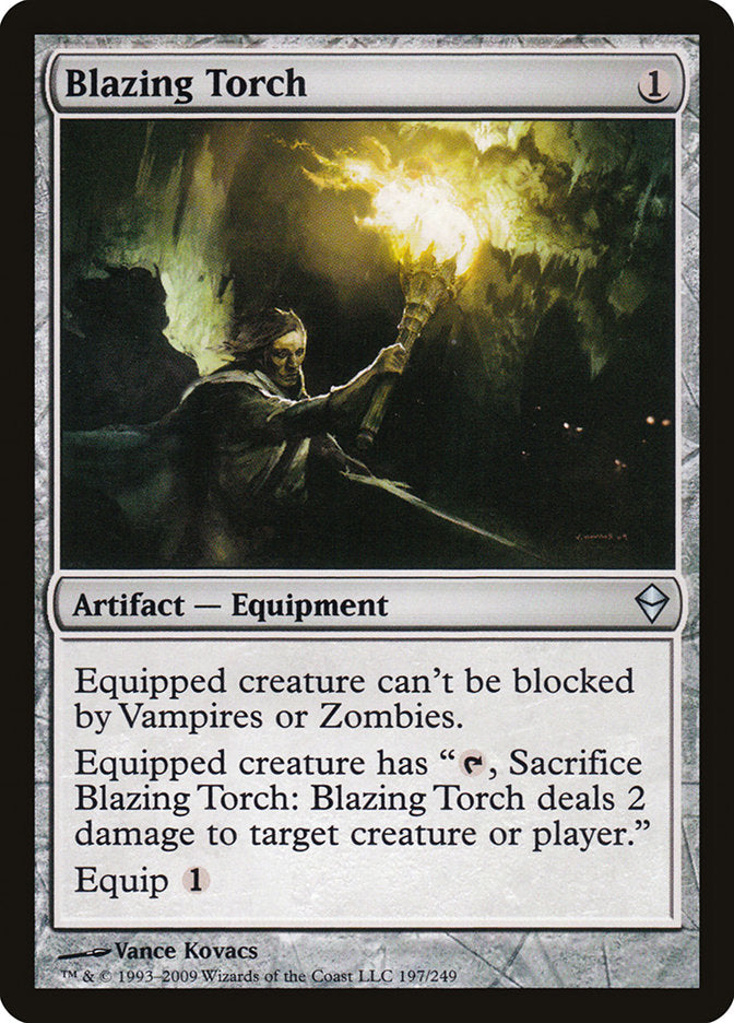 Blazing Torch [Zendikar] | Card Citadel