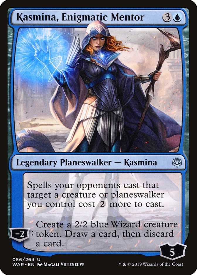 Kasmina, Enigmatic Mentor [War of the Spark] | Card Citadel