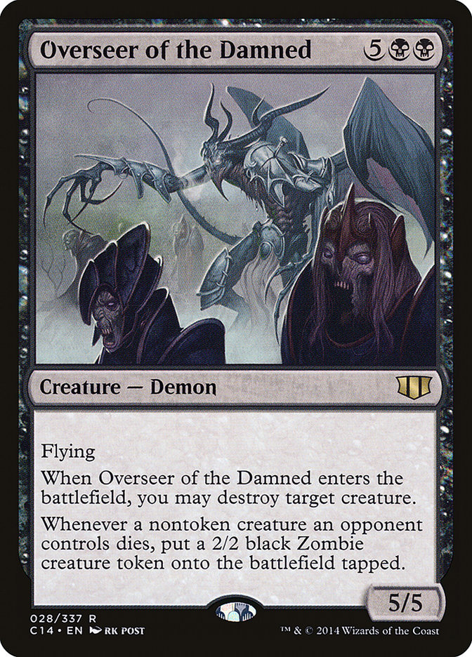 Overseer of the Damned [Commander 2014] | Card Citadel