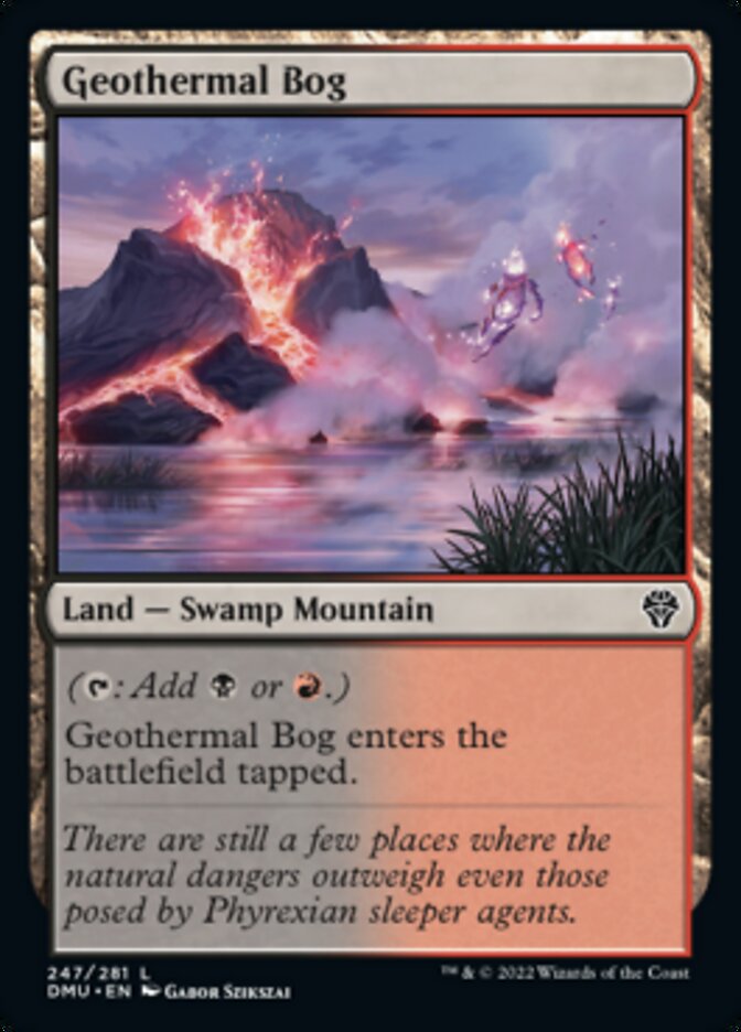 Geothermal Bog [Dominaria United] | Card Citadel