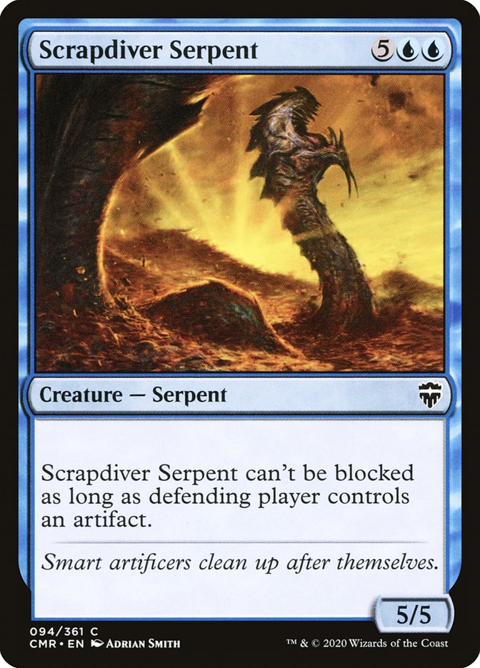 Scrapdiver Serpent [Commander Legends] | Card Citadel