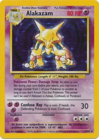 Alakazam (1/102) [Base Set Unlimited] | Card Citadel