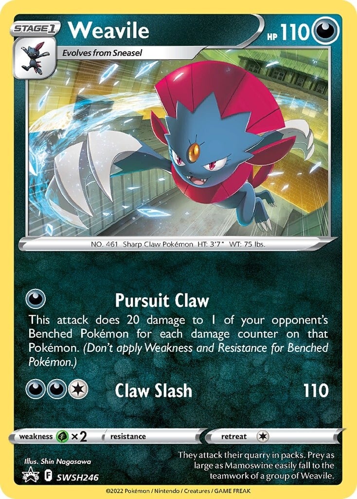 Weavile (SWSH246) [Sword & Shield: Black Star Promos] | Card Citadel