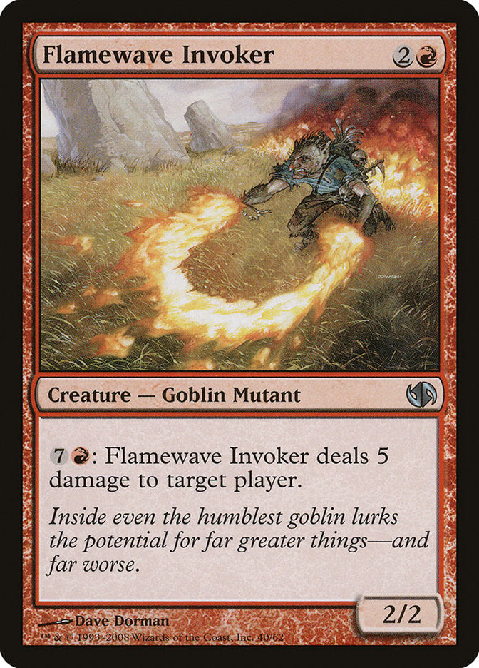 Flamewave Invoker [Duel Decks: Jace vs. Chandra] | Card Citadel