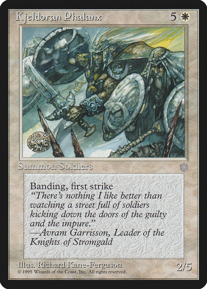 Kjeldoran Phalanx [Ice Age] | Card Citadel