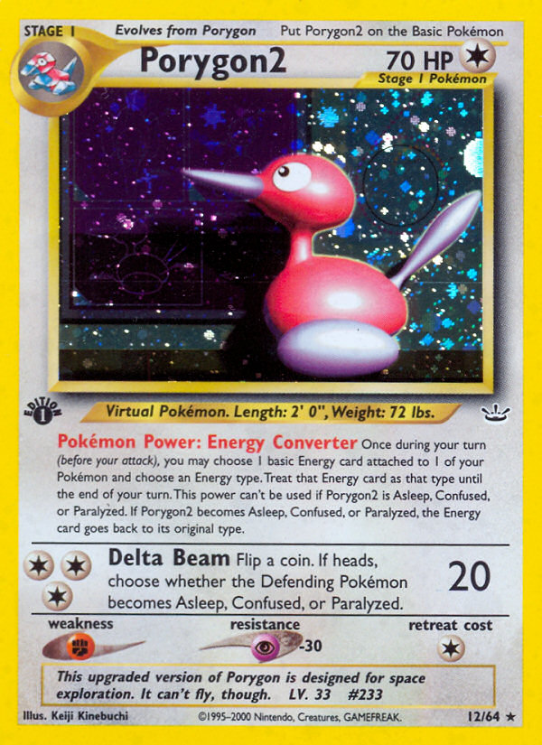 Porygon2 (12/64) [Neo Revelation 1st Edition] | Card Citadel