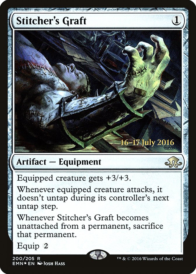 Stitcher's Graft [Eldritch Moon Promos] | Card Citadel