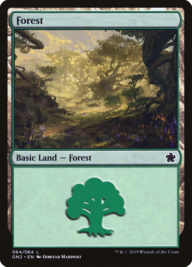 Forest (64) [Game Night 2019] | Card Citadel