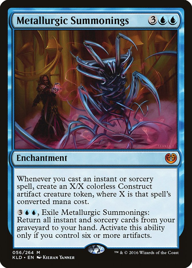 Metallurgic Summonings [Kaladesh] | Card Citadel