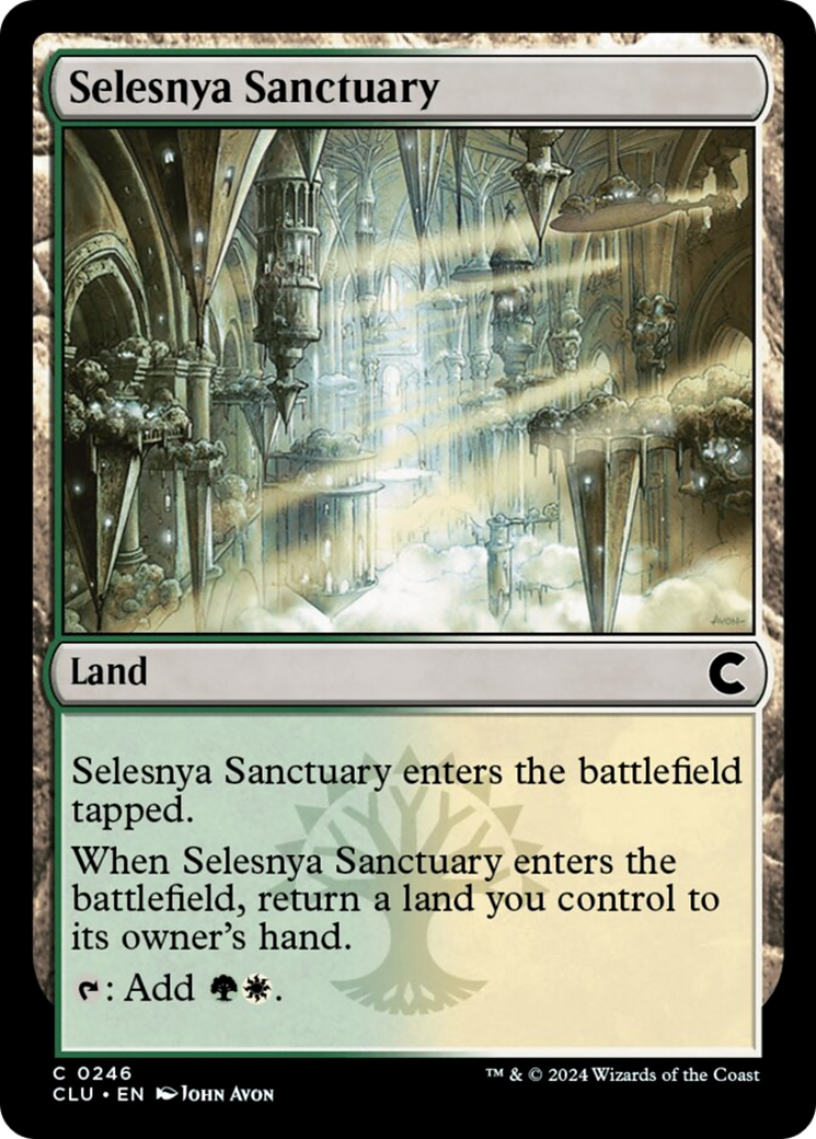 Selesnya Sanctuary [Ravnica: Clue Edition] | Card Citadel