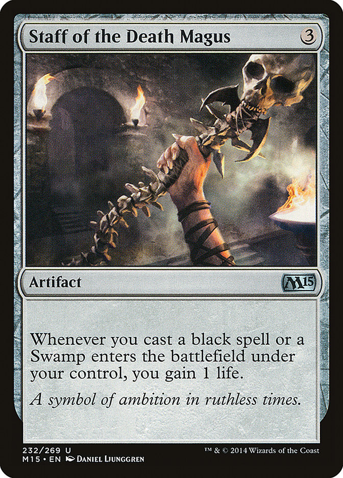 Staff of the Death Magus [Magic 2015] | Card Citadel