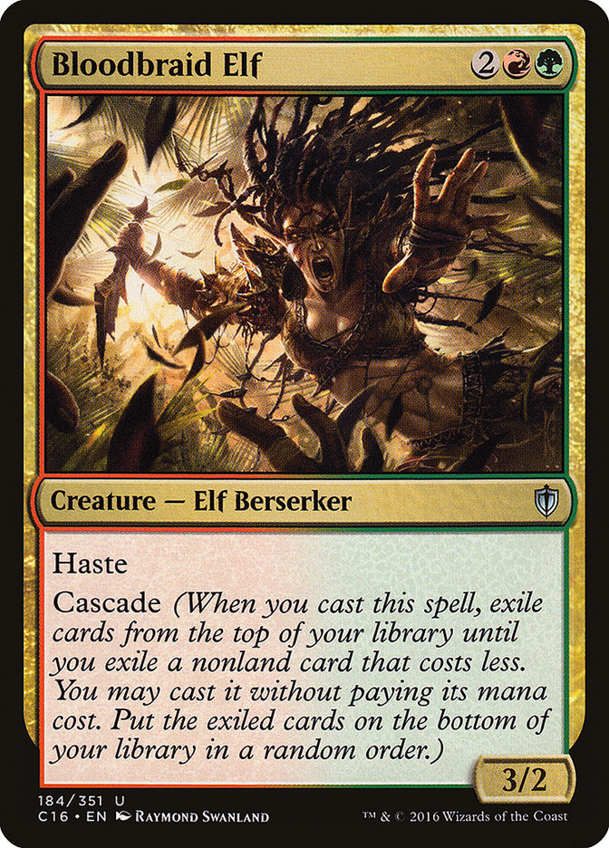 Bloodbraid Elf [Commander 2016] | Card Citadel