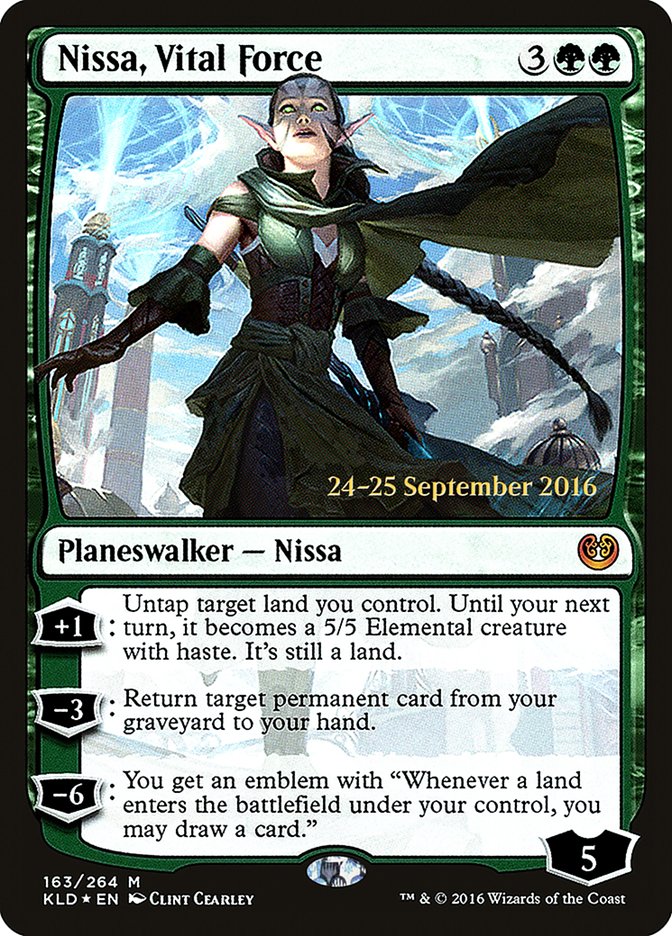 Nissa, Vital Force [Kaladesh Promos] | Card Citadel