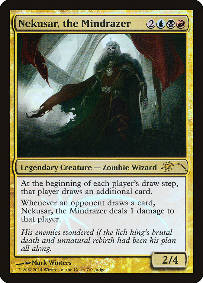 Nekusar, the Mindrazer [Judge Gift Cards 2014] | Card Citadel