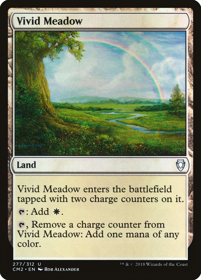 Vivid Meadow [Commander Anthology Volume II] | Card Citadel