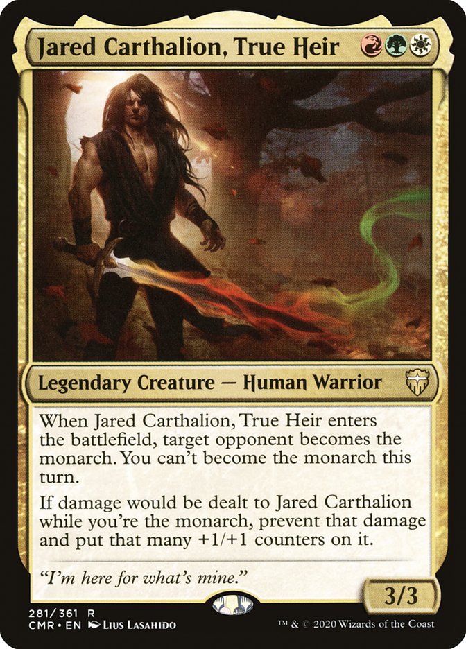 Jared Carthalion, True Heir [Commander Legends] | Card Citadel