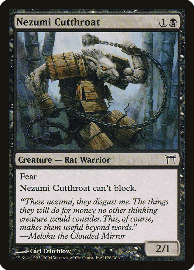 Nezumi Cutthroat [Champions of Kamigawa] | Card Citadel