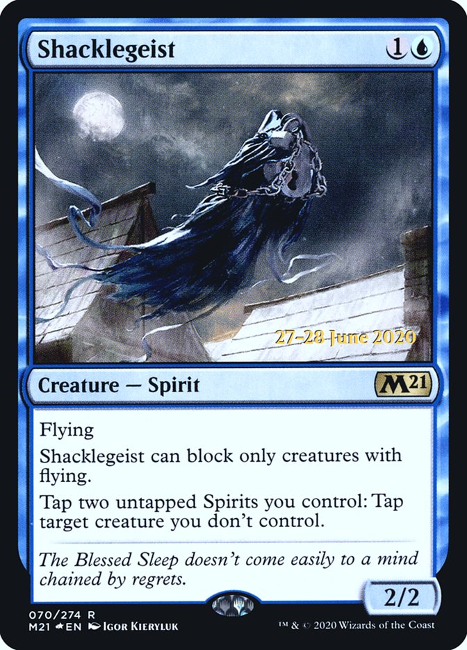 Shacklegeist  [Core Set 2021 Prerelease Promos] | Card Citadel