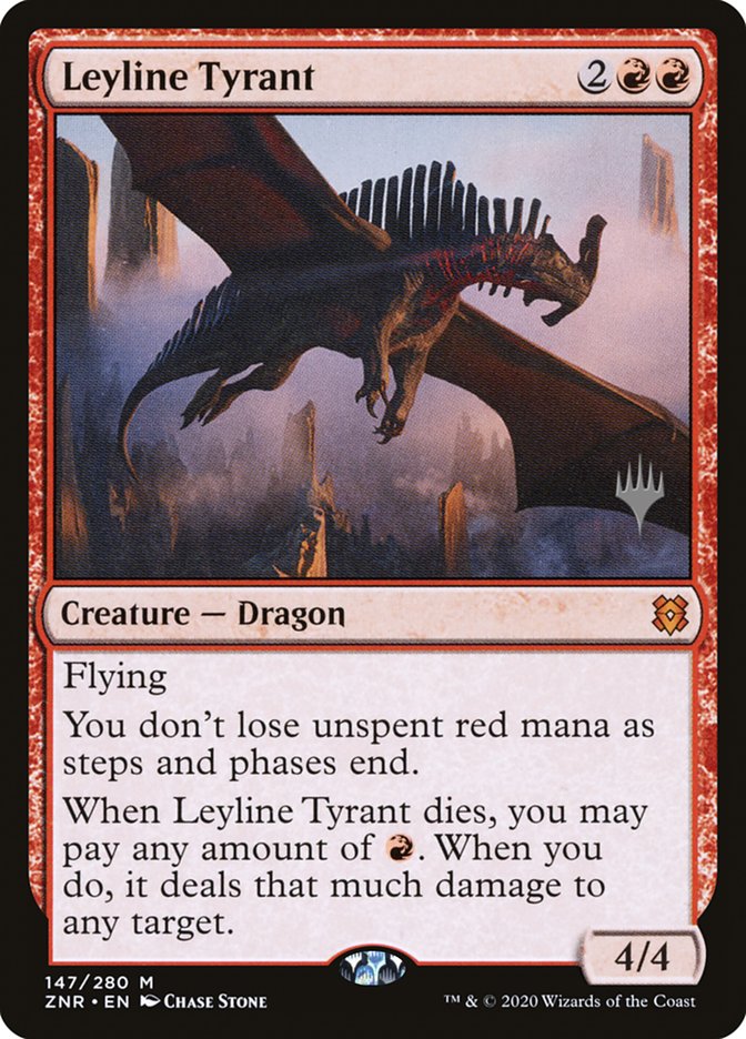 Leyline Tyrant (Promo Pack) [Zendikar Rising Promos] | Card Citadel