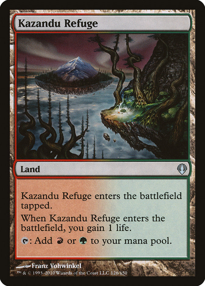 Kazandu Refuge [Archenemy] | Card Citadel