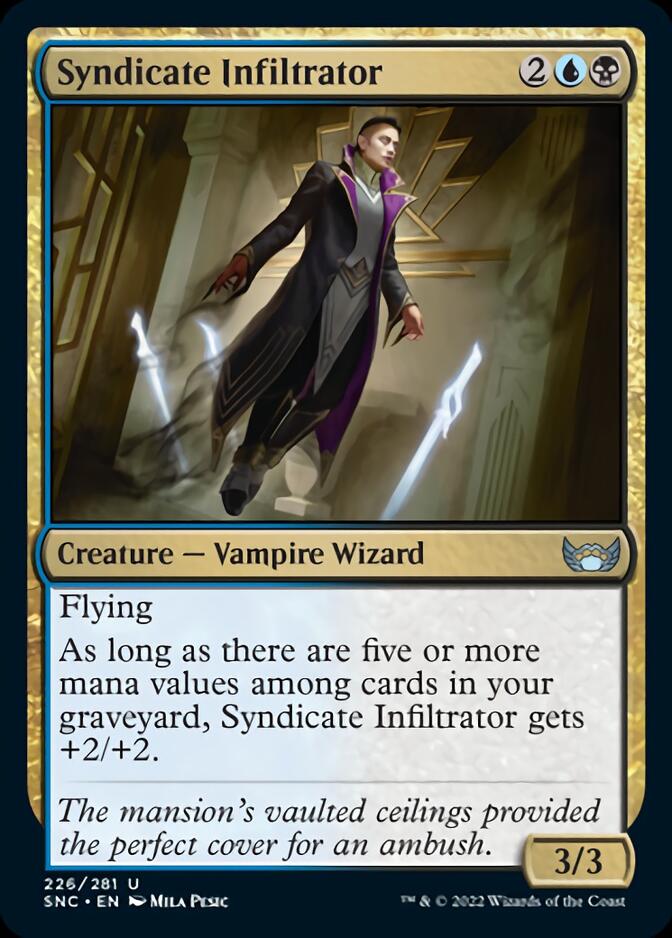 Syndicate Infiltrator [Streets of New Capenna] | Card Citadel