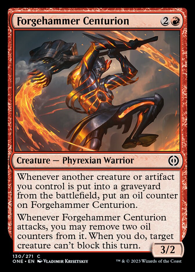 Forgehammer Centurion [Phyrexia: All Will Be One] | Card Citadel