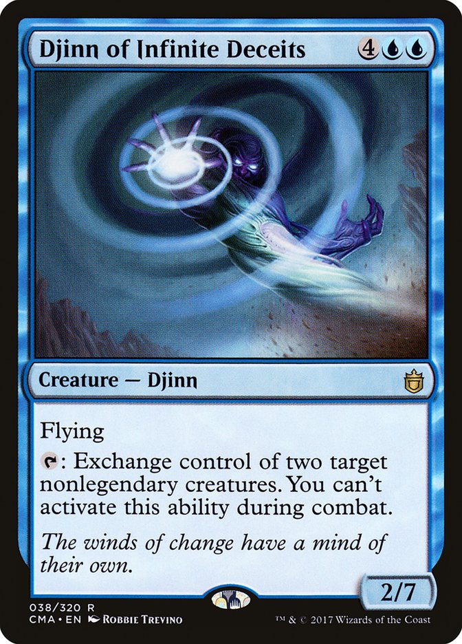 Djinn of Infinite Deceits [Commander Anthology] | Card Citadel