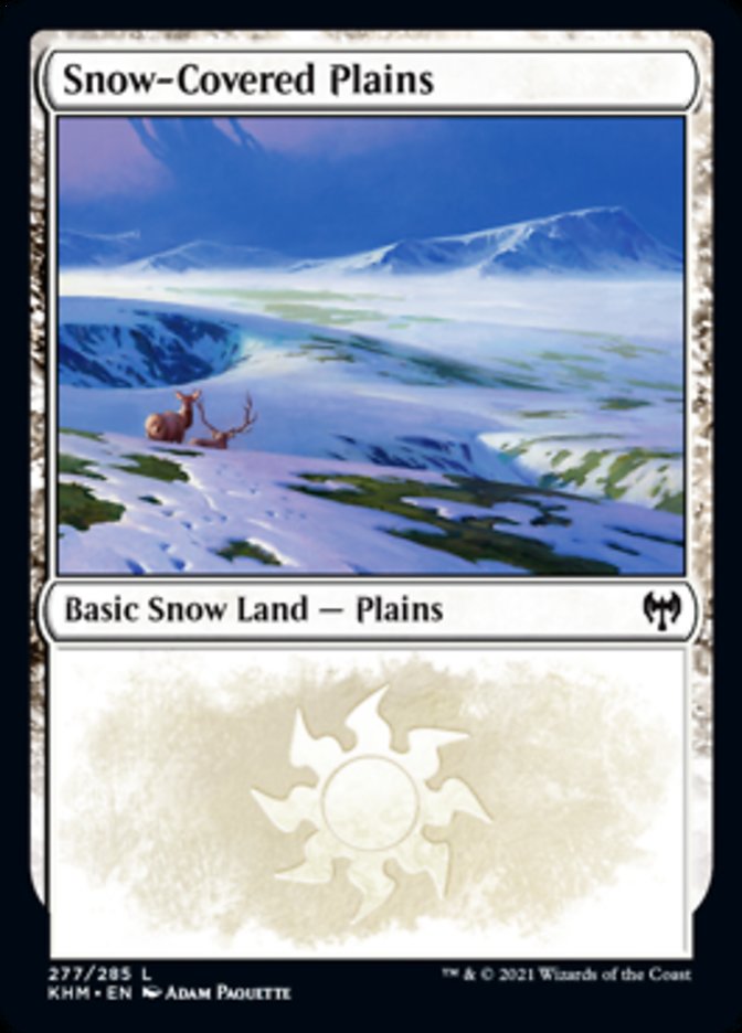 Snow-Covered Plains (277) [Kaldheim] | Card Citadel