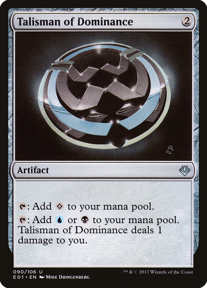 Talisman of Dominance [Archenemy: Nicol Bolas] | Card Citadel