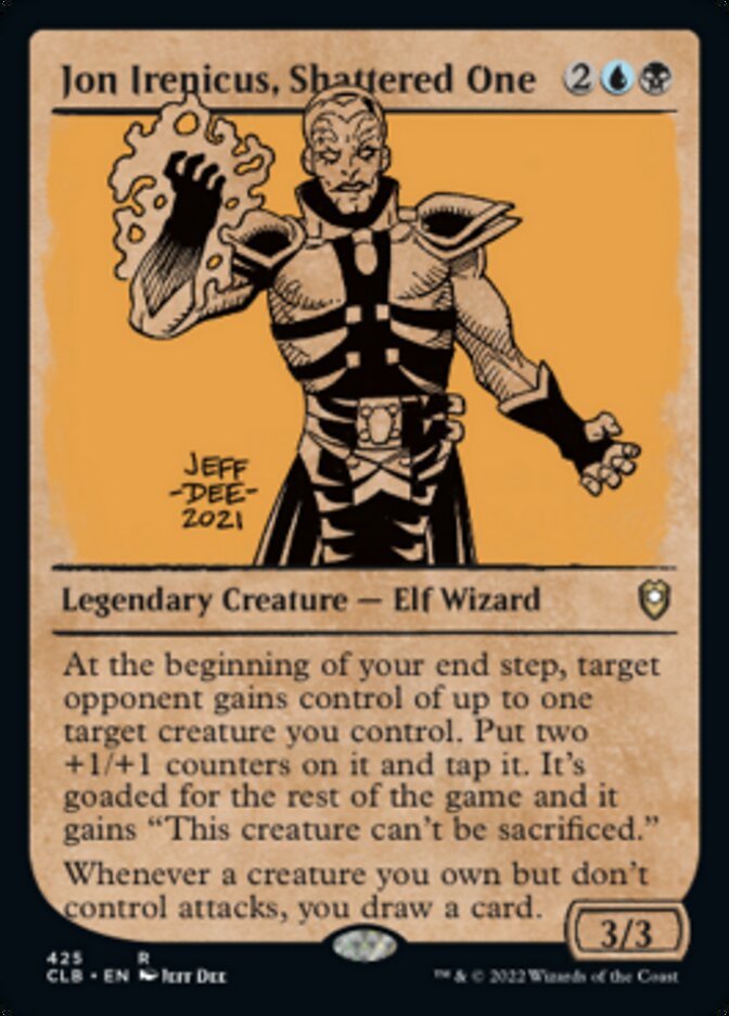 Jon Irenicus, Shattered One (Showcase) [Commander Legends: Battle for Baldur's Gate] | Card Citadel
