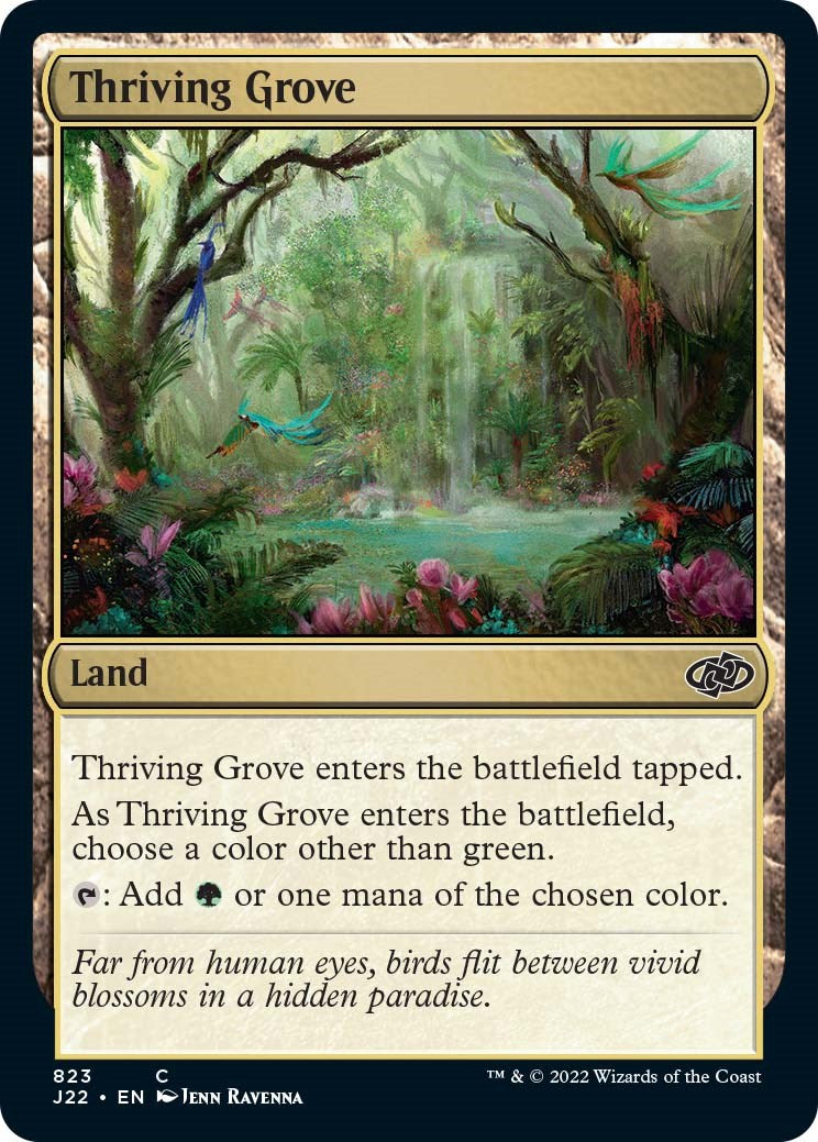 Thriving Grove [Jumpstart 2022] | Card Citadel