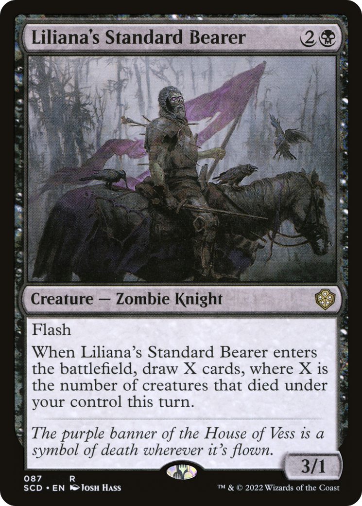 Liliana's Standard Bearer [Starter Commander Decks] | Card Citadel